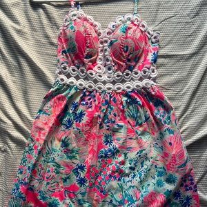 lilly pulitzer dress barley worn
